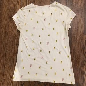 Anthropologie T-shirt Summer Lightning Bugs Small